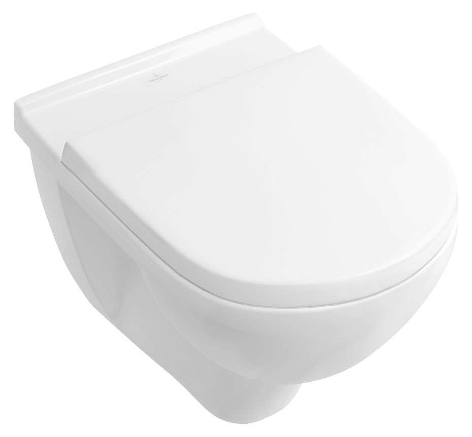 Súprava závesného WC s WC doskou, 360x560 mm, biela