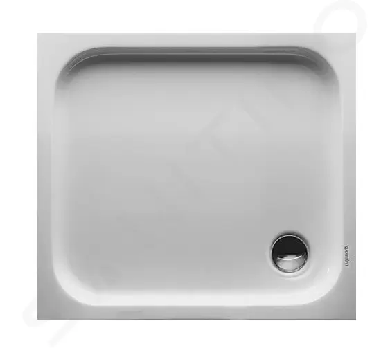 Sprchová vanička 900x800 mm, Antislip, alpská biela