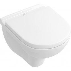 Závesné WC s doskou SoftClose, Combi-Pack, s CeramicPlus, biela