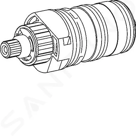 Regulačná časť termostatu Hansa 3.3