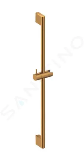 Sprchová tyč 90 cm, kefovaný bronz